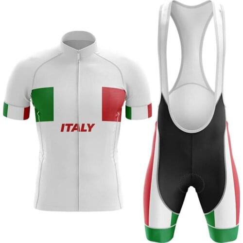 Summer Italy Pro Cycling Jersey Set Racing Bicycle Clothing Man Maillot Ropa Ciclismo MTB Bike Clothing Sportswear Cycling Set