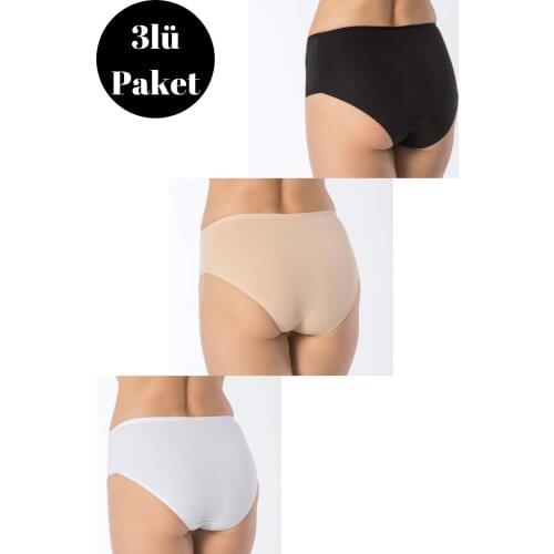 LUXXA 3'LÜ DSQ LASER CUT WOMEN BATO INNER THE LINEN kit