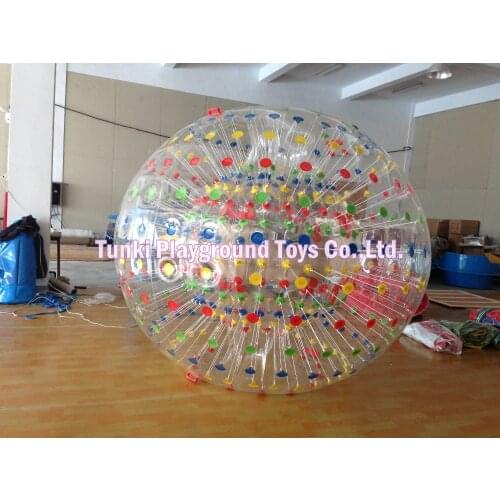 Inflatable grass walking ball; air roller; giant hamster ball