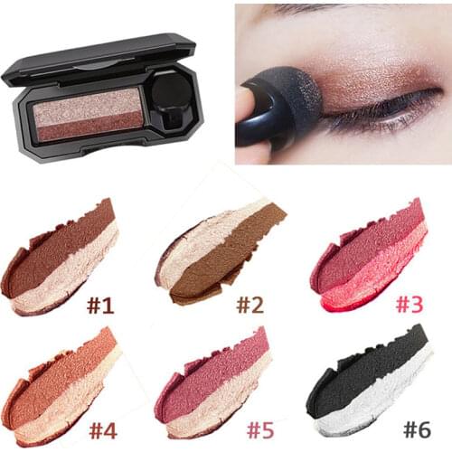 Dnm Small Mushroom Head 2 Colors Lazy Eye Shadow Makeup Diamond Glitter Matte Lasting No Waterproof Not Blooming Eye Shadow