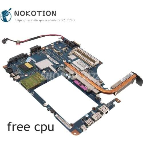 NOKOTION K000068850 KTKAA LA-4571P For TOSHIBA A350 Motherboard DDR2 Free CPU+Heasink Fit For LA-4581P A350D A355D