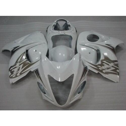 Fairings HAYABUSA 2008 - 2014 White Yellow Fairings GSXR 1300 2014 Fairings Gsx 1300R 2013