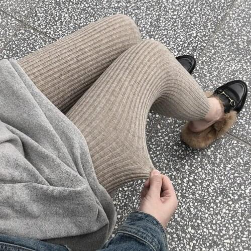 Autumn Winter Maternity Leggings Pants For Pregnant Women 2019 New