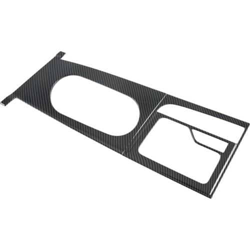 Car Interior Carbon Fiber Gear Shift Panel Cover Trim Frame for Hyundai Elantra 2021