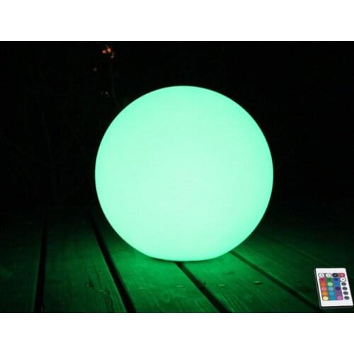 200*200*200mm rechargeable LED Globe Balls for Coffee Bar table Built-in Lithium Battery Remote control Free Shipping 10pcs/Lot