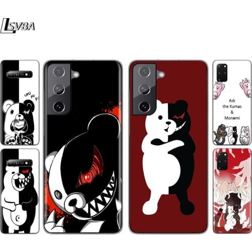 Danganronpa Anime Silicone Cover For Samsung Galaxy S21 S20 FE Ultra S10 S10E Lite S9 S8 S7 Plus Phone Case