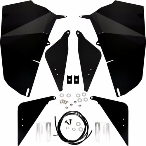 UTV Black Lower Door Panel Inserts For Polaris RZR 900 XC RZR-S 900 RZR-S 1000 2015 2016 2017 Models