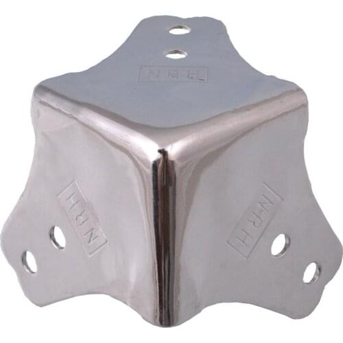 Free shipping metal corner bracket 45mm air box corner Square sound corners Air aluminum luggage bags furniture corner hardware