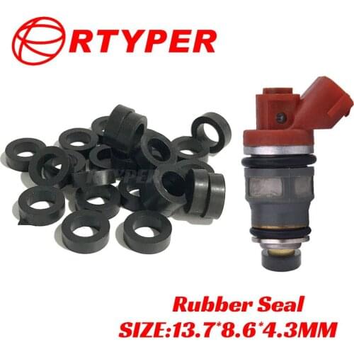 Free Shipping 100 PCS 23250-76020 Fuel Injector Seal Kit 22020 For Toyota Previa 2.4L L4