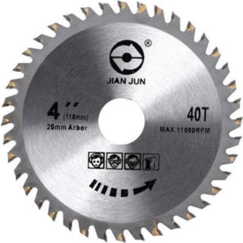 115mm Carbide Circular Saw Blade 40T Woodworking Rotary Cutting Disc Wheel For Wood Granite Marble Table Saw Angle Grinder