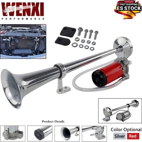 150DB Super Loud 12V Single Trumpet Air Horn Compressor Car Lorry Boat Motorcycle WX-LB10