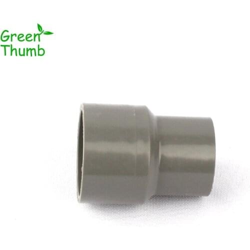 20pcs Inner Diameter 32mm-40mm PVC Straight Connector Garden Irrigation Water Pipe Adapters High Quality PVC Fittings
