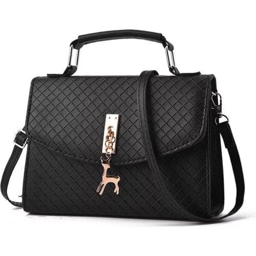 2017 Designer brand bag ladies quality PU leather handbag dress solid shoulder bag mini bag lady messenger wallet and handb E7