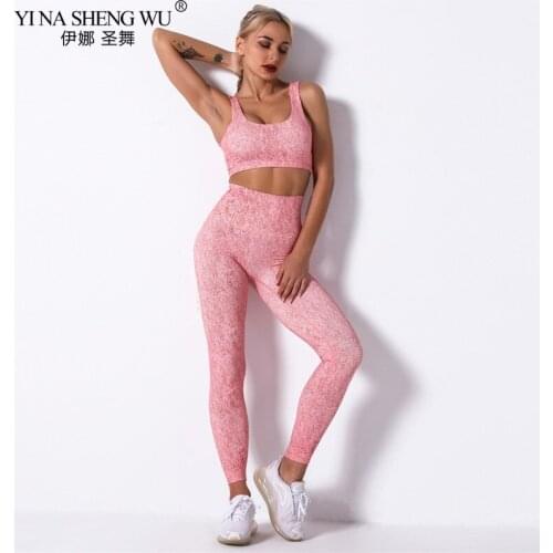 Seamless Workout Yoga Sets Female Sports Gym Suit Wear Running Jacket Women Fitness Sport Leggings Yoga Clothing Set Sport Bras