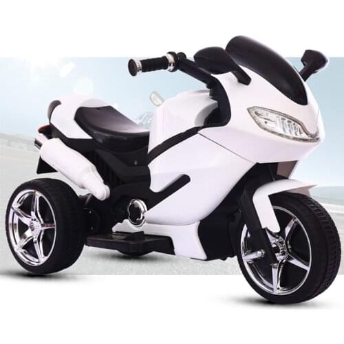 FUYOUSHENZHU Children electric motor Tricycle Baby double rechargeable boy toy car Dual drive motorcycle