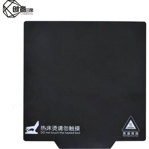 Creativity 3D 310*310mm Flexible Magnet Build Surface Plate Heated Bed Parts Magnetic Sticker with Handle for elf printer