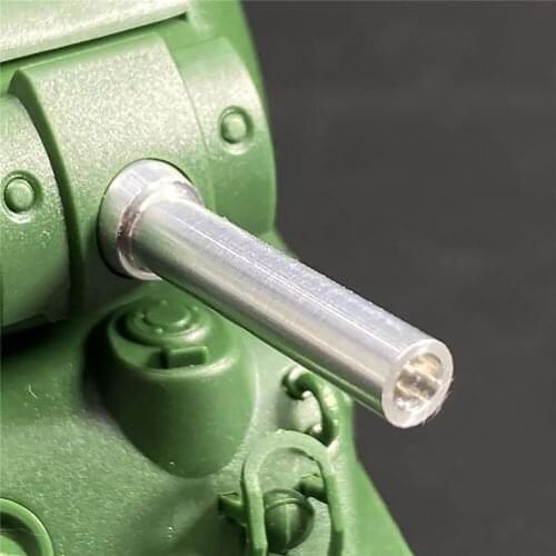 Mini Metal Barrel DIY Kits for Q Edition Sherman M4A1 Meng WWT-002 Tank Model Simulation Accessories