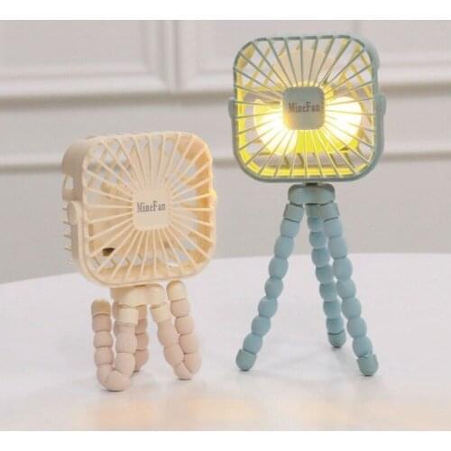 Mini Stroller Fan Portable Desk Handheld Baby Bed Car Seat Fan USB Rechargeable Fan Mini Stroller Fan
