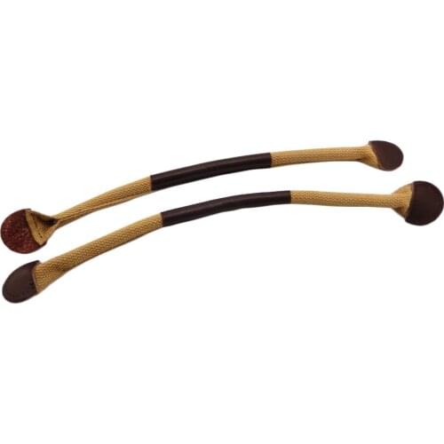 1Pair Leather Bag Handles DIY Replacement Bag Straps Detachable Shoulder Bags Handbag Handle Bag Accessories Rope Strap 48cm