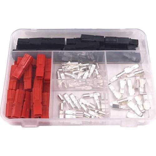 96Pcs Boxed 24 Pairs Suitable for Anderson 15AMP-45AMP Quick Connect Terminal Connector Combination