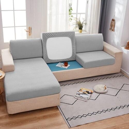 Sofa Cushion Cover Anti Scratch Thickened Dust Sectional Sofa Cover All Inclusive Non Slip Combination Bench Cover Settee Home