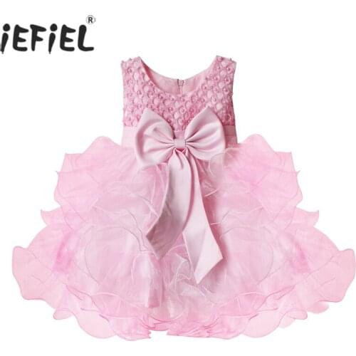 Baby Events Party Wedding Wear Tutu Tulle Dress Infant Christening Gowns Childrens Princess Pageant Dresses For Girls Toddler