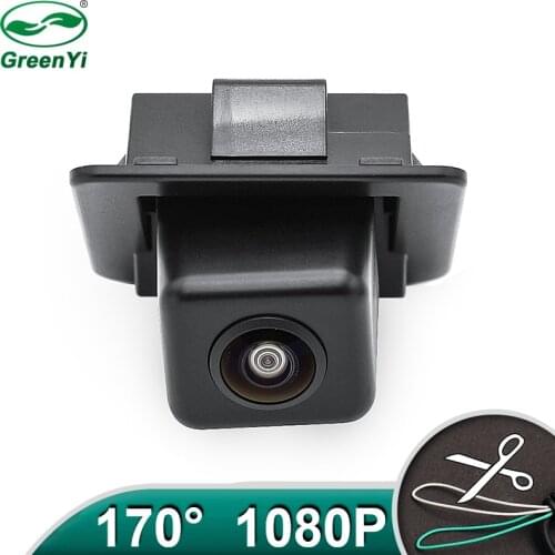 HD Vehicle AHD 1080P 170 Deg Fisheye Lens Car Rear View Backup Camera For Benz S Class W204 W212 W221 Android DVD