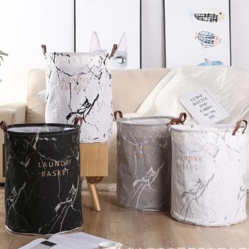 New 40X50CM Large designs Laundry Hamper Bag Clothes Storage Baskets Home clothes barrel Bags kids toy storage laundry basket