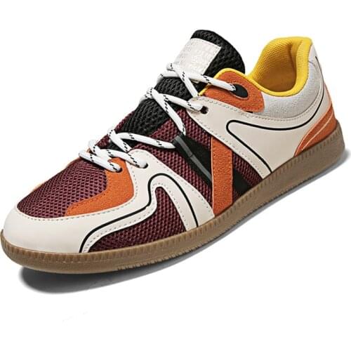 2021 autumn men women Luxury sneakers couple mesh fashion casual shoes Mixed colors retro flat shoes outdoor training shoes