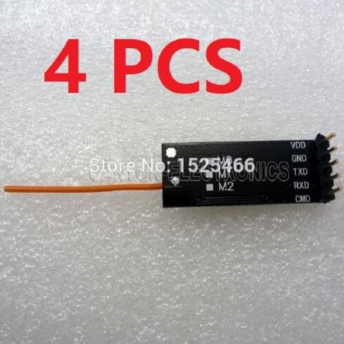 TB387*4 20dBm RS232 Wireless 2.4G Transceiver Module TTL232 Serial ports 2.4G RF Board 5V 3V replace CC1101 CC2500 SI4432 SI4463
