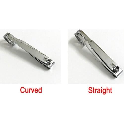 New Finger Toe Nail Cutter Clipper Straight & Curved Edge Scissor Manicure Nail Art Tool