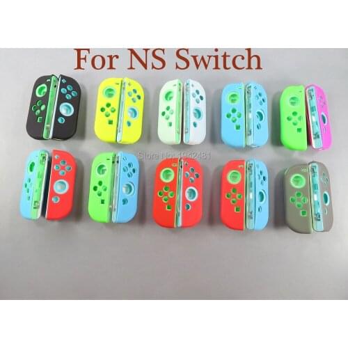 20sets Silicone Case Soft Anti Slip Protective Cover Skin Thumb for Nintendo Switch NS NX Joy Con Controller