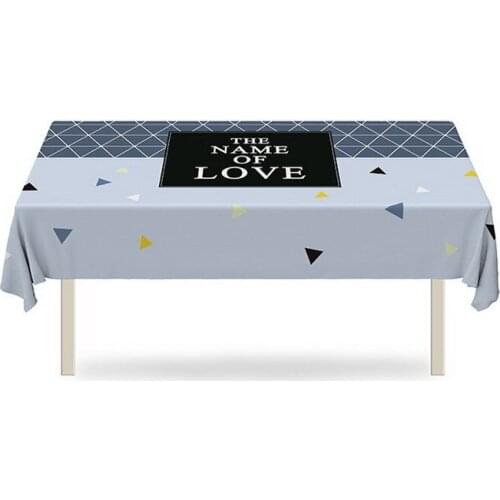 Nordic fresh table cloth ,style small fresh European ,Cotton Polyester Tablecloths Home Table Cover Dinning Decoration