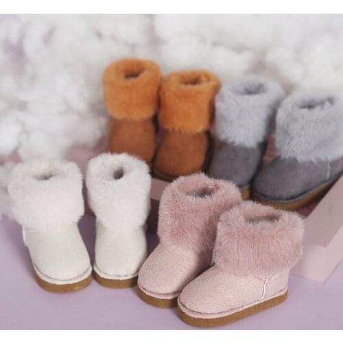 1/6 BJD SD doll shoes Fashion snow boots boots for yosd, 30cm BJD baby clothes accessories Toy doll shoes
