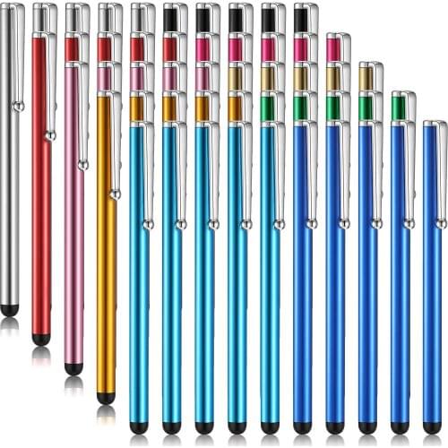 1000pcs/lot Universal Stylus Digital Pen Compatible with iPad iPhone Samsung Tablet Most Devices Capacitive Touch Screen