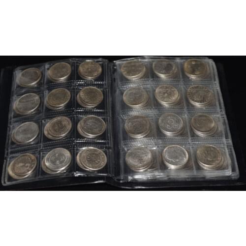 120pc / Exquisite Chinese Watch List Coin professional Commemorative coin collection book