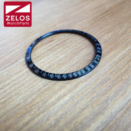 32.80mm-37.68mm new high quality aluminum watch bezel insert for OMG speed-master automatic watch replacement parts tools