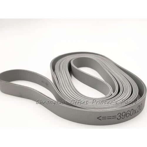 3960*20*3mm Folder Gluer Belt Flat Conveyor Belt for Folding Machine Transfer Belt