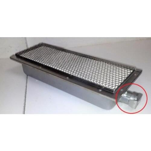 400*160mm customized burner with net large honeycomb ceramic plate gas infrared burner ,gas stove, gas BBQ grill