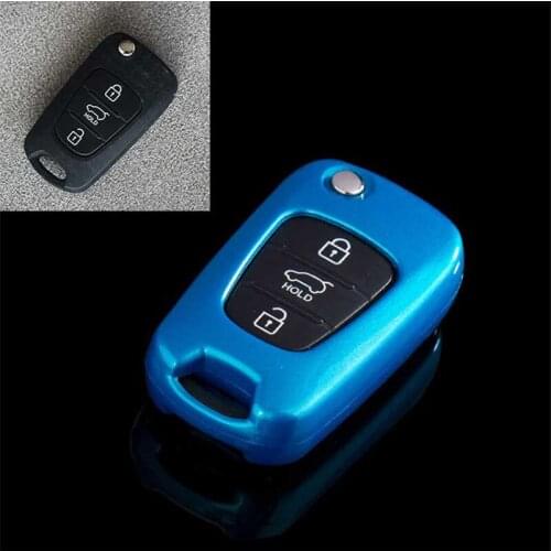Abs Car Key Cover Sticker Fit For Hyundai Verna Tucson Ix35 Elantra Car Key shell For Kia K3 K3S K4 K5 Sportage Sorento Keychain