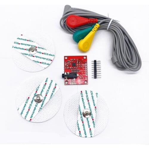 AD8232 Ecg module AD8232 ecg measurement pulse heart ecg monitoring sensor module kit Diy