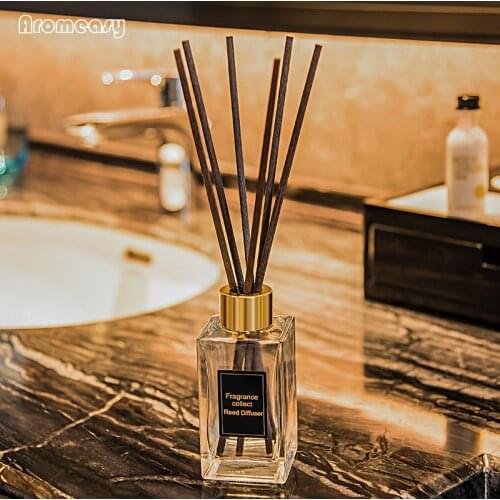 Aromeasy 100ml Reed diffuser sets perfume REED Rattan Diffuser for Home Bath Room Aromatherapy Spa Bath Water Soluble perfume