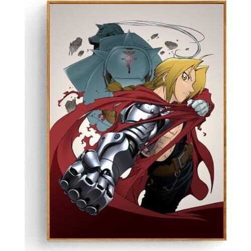 FULLMETAL ALCHEMIST Art Silk Poster Print Wall Pictures Home Decor