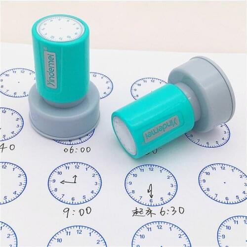 Clock face seal Clock teaching props Primary school children kindergarten supplies clocks and watches learning