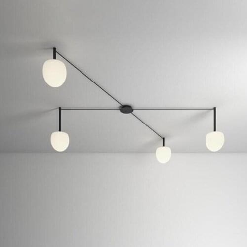 Designer chandelier living room lamp northern Europe simple modern atmosphere bedroom lighting creative personality Chandelier