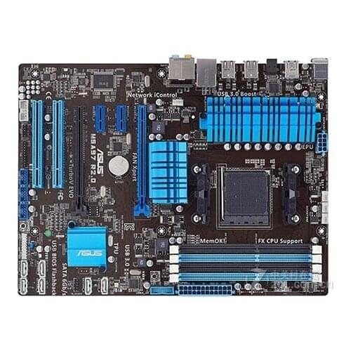 For ASUS M5A97 R2.0 original motherboard Socket AM3+ DDR3 USB2.0 USB3.0 32GB 970 desktop motherboard Free shipping