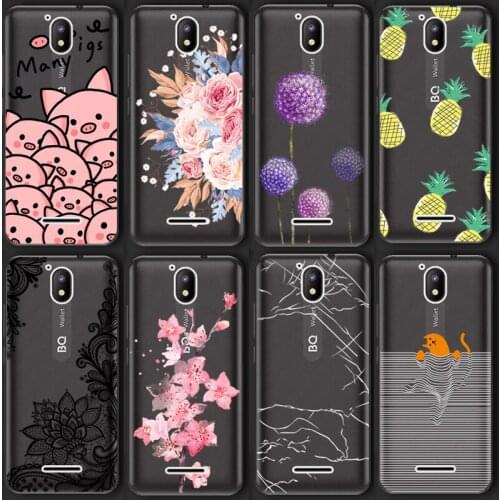 For BQS 5045 FAST Shockproof Silicone Phone Case For BQS 5045 Fast Case Covers Transparent Protection Back Cover