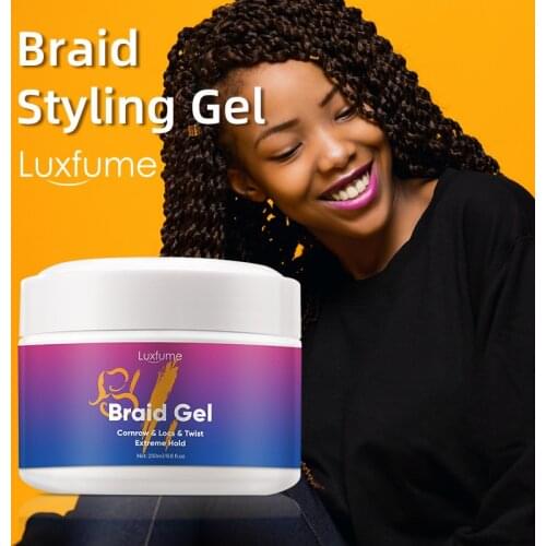 Locs & Twist Braid Styling Gel Improve Messy Hair Styling Gel Hair Oil Wax Cream Curls Control Long-lasting Broken Hair