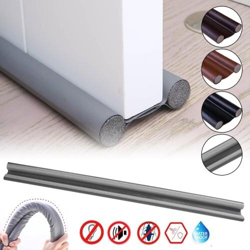 95cm Flexible Door Bottom Sealing Strip Home bedroom room soundproof noise reduction door draft stopper Under Door Pest control