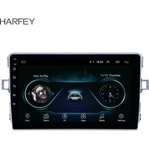 Harfey Android 8.1 9" GPS Navigation Radio for Toyota Verso 2011-2016 with WIFI Bluetooth AUX support Carplay Digital TV SWC